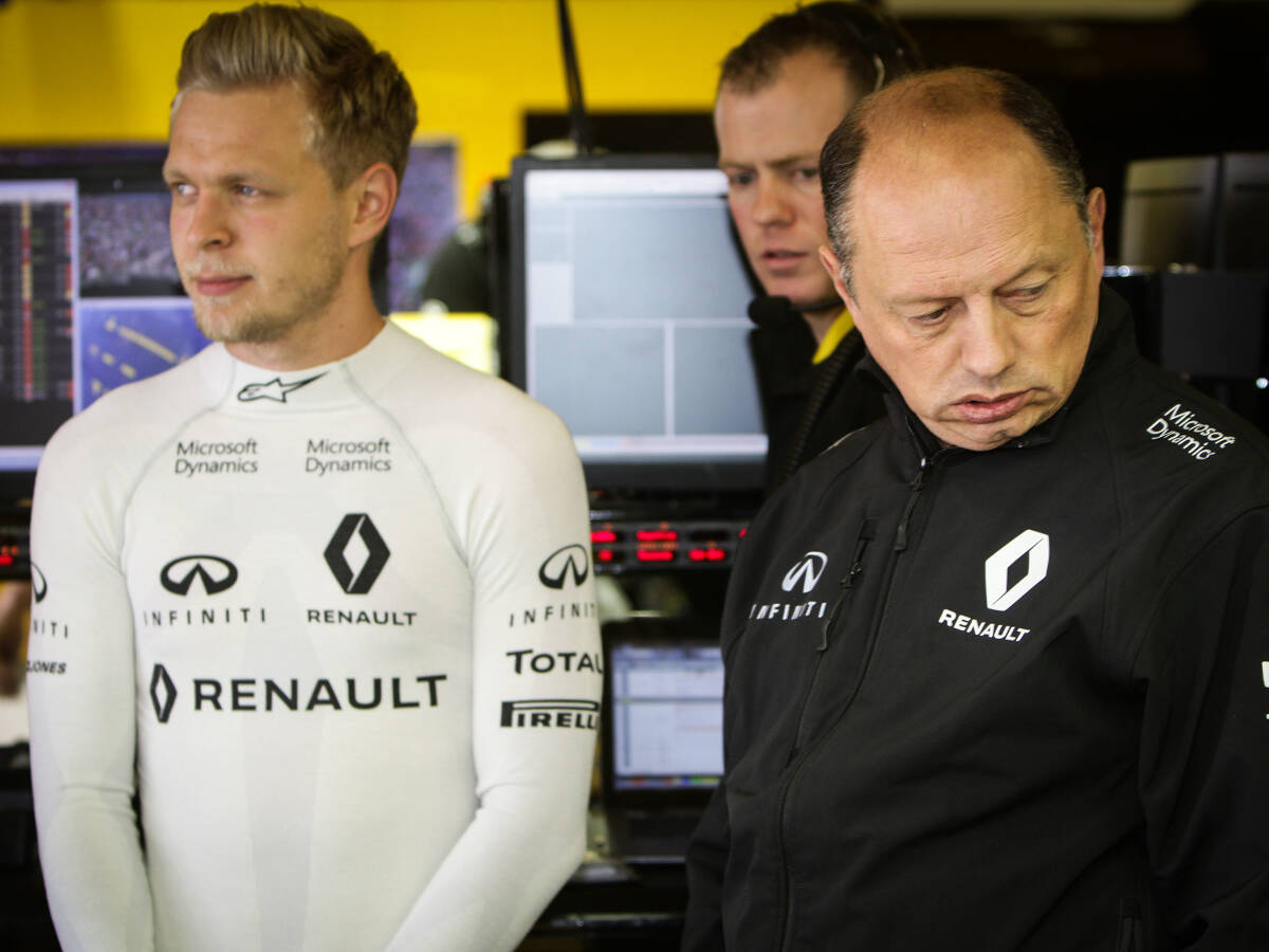 Foto zur News: Zoff bei Renault: Vasseur räumt Streit mit Kevin Magnussen ein