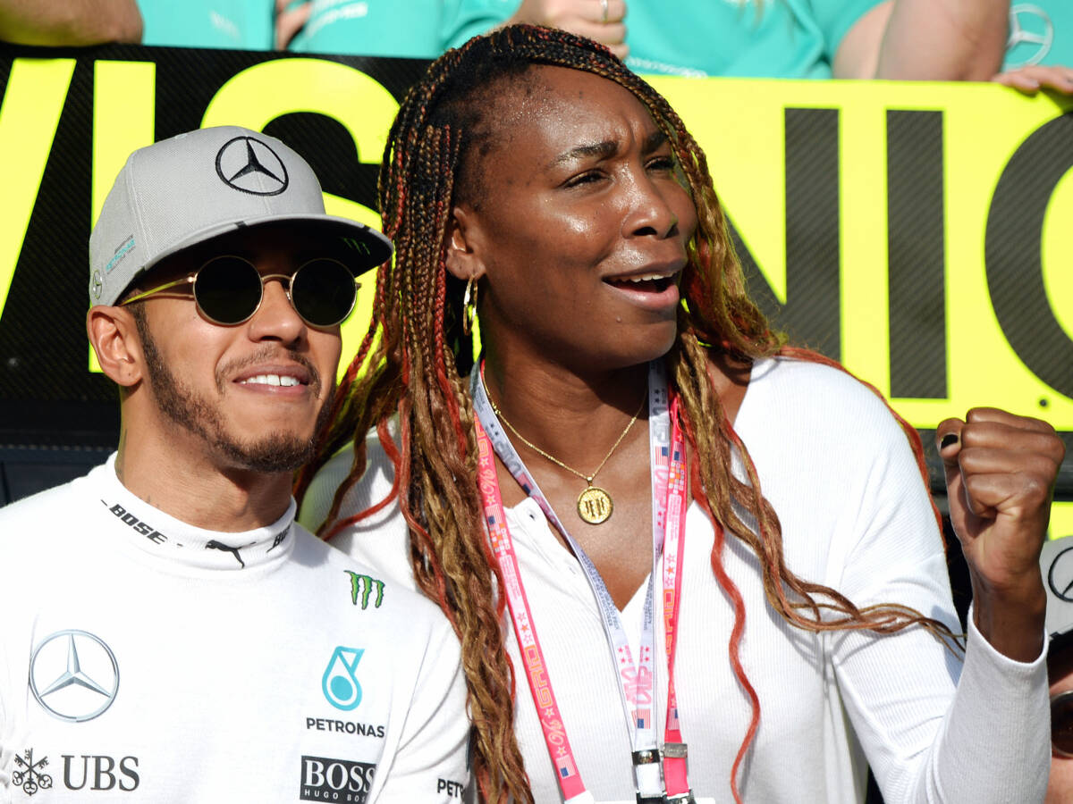 Foto zur News: "Inspiration": Hamilton verehrt Tennis-Star Serena Williams