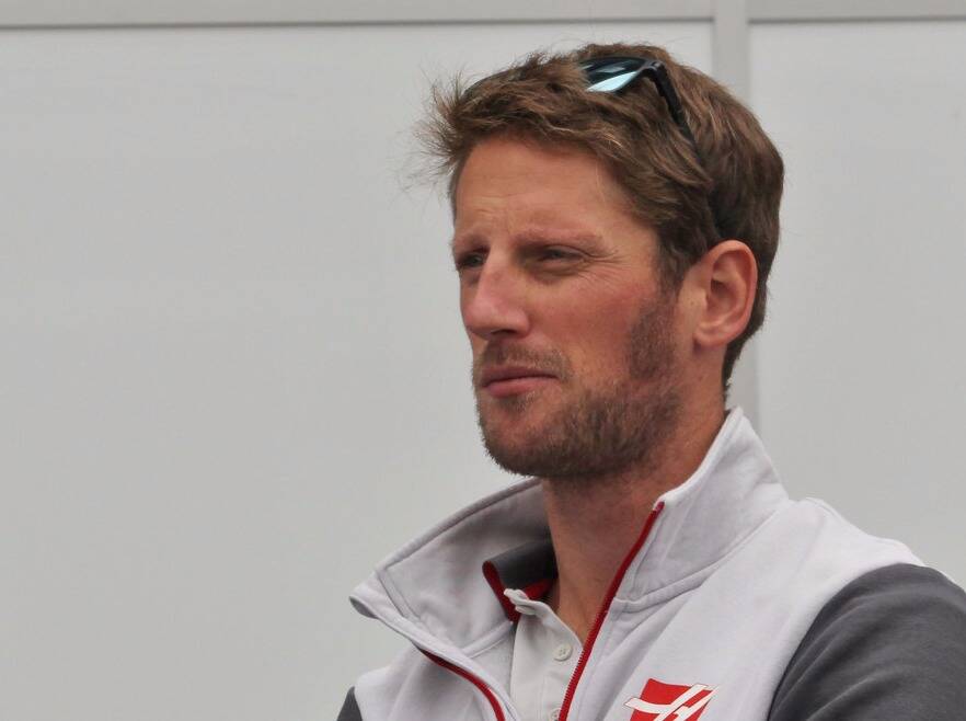 Foto zur News: Romain Grosjean feiert Laufsieg in der Trophee Andros