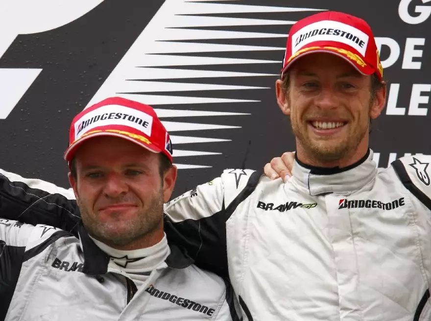 Foto zur News: Jenson Button: Barrichello war besserer Kollege als Alonso