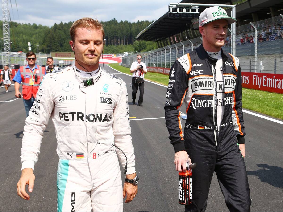 Foto zur News: Nico Hülkenberg: Rosberg hätte ruhig mal was sagen können