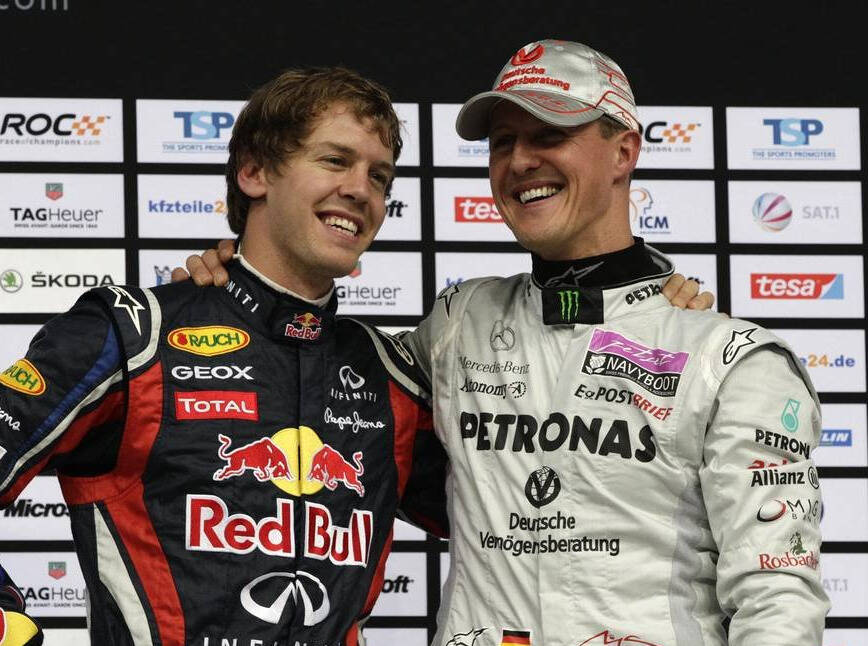 Foto zur News: Vettel siegt beim Race of Champions - dank Schumacher!
