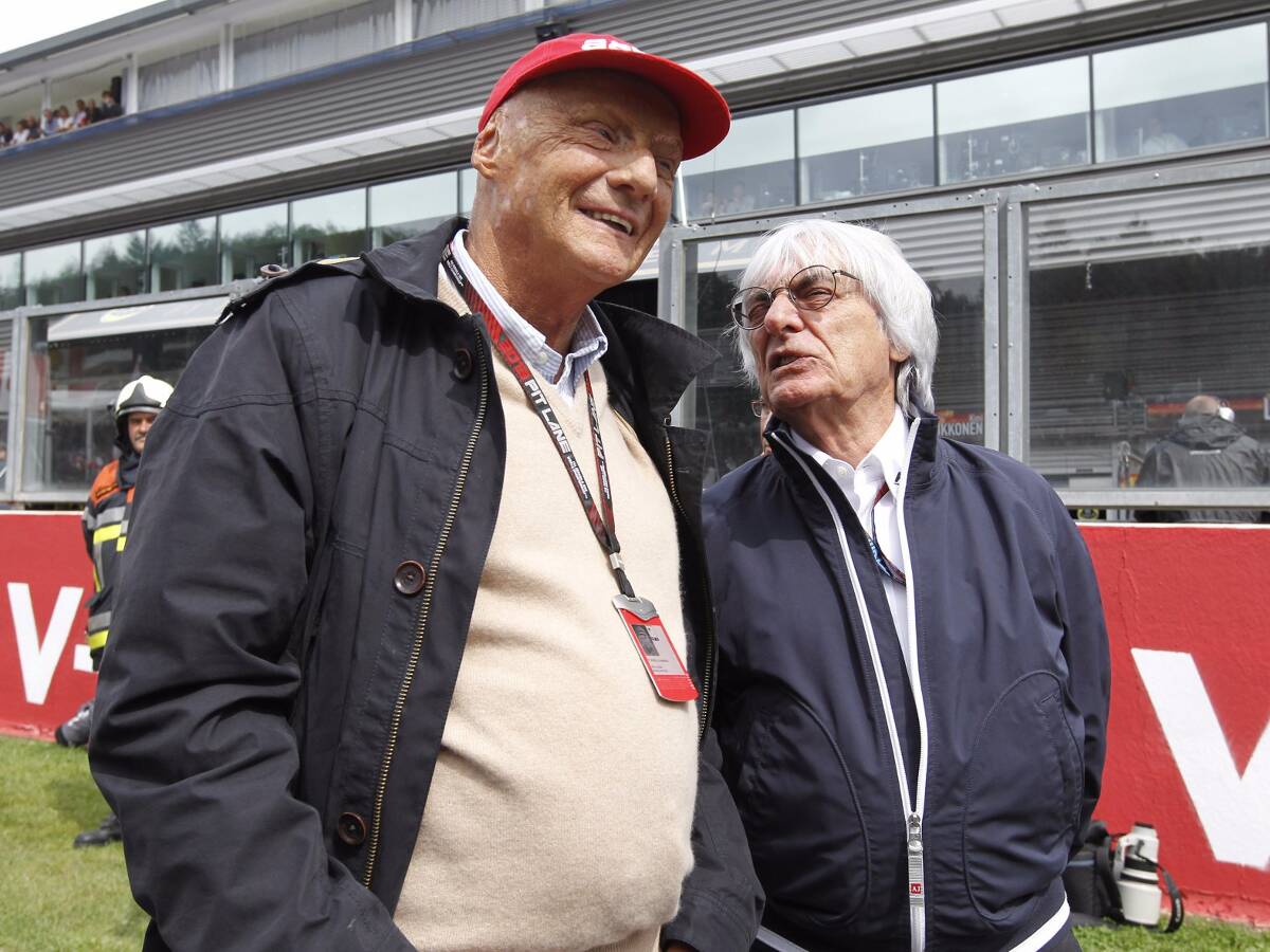 Foto zur News: Lauda glaubt: Nachricht war ein "Schock" für Ecclestone