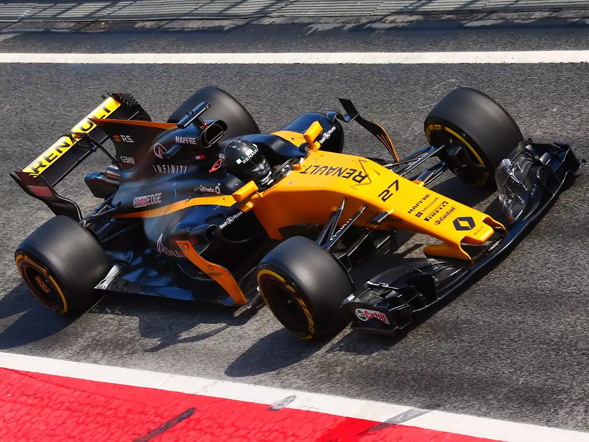 Foto zur News: Formel-1-Tests 2017: Renault rennt "mit guter Basis"