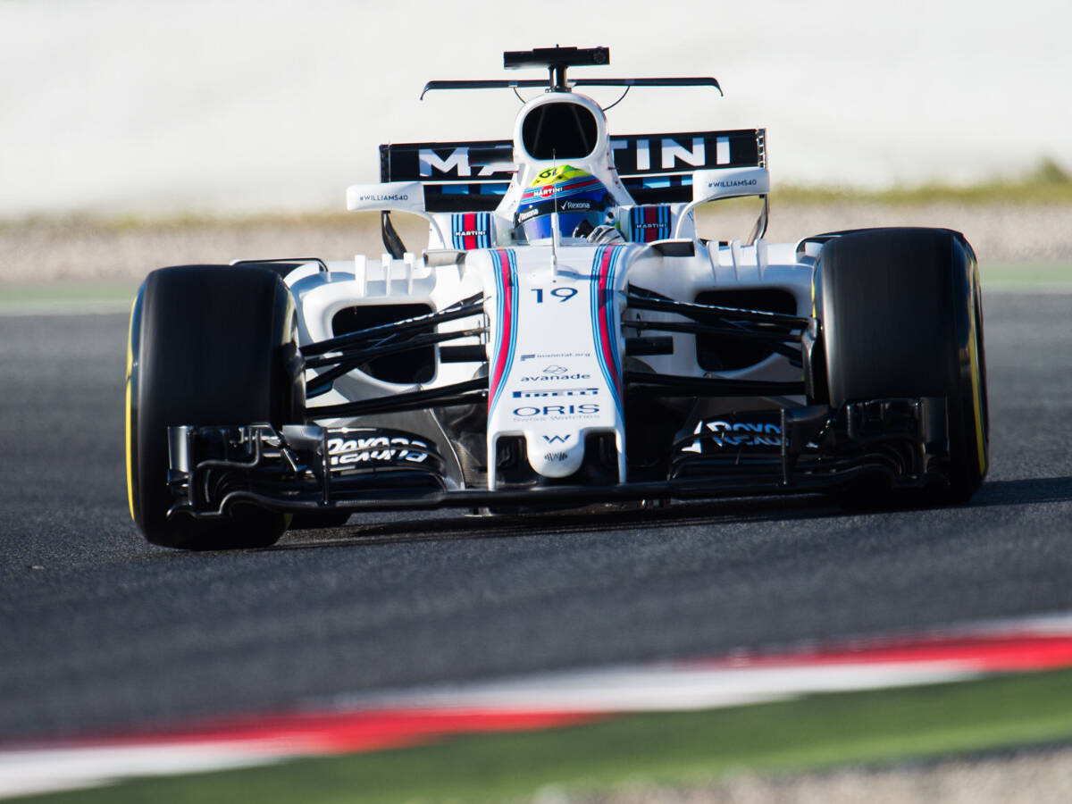 Foto zur News: Formel-1-Tests 2017: Williams und Massa lassen aufhorchen