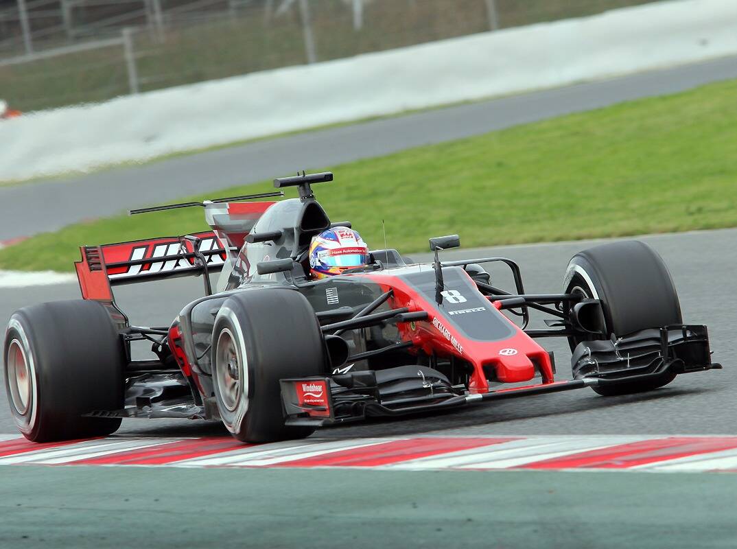 Foto zur News: Haas-Kuriosum: Die Bremse bremst nur Grosjean