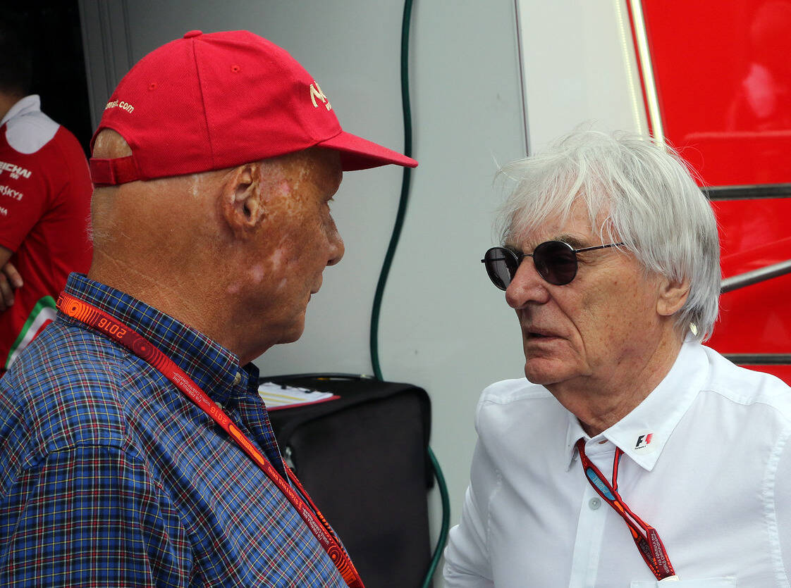Foto zur News: Niki Lauda: Ecclestone war bei Abschiedsparty gut gelaunt