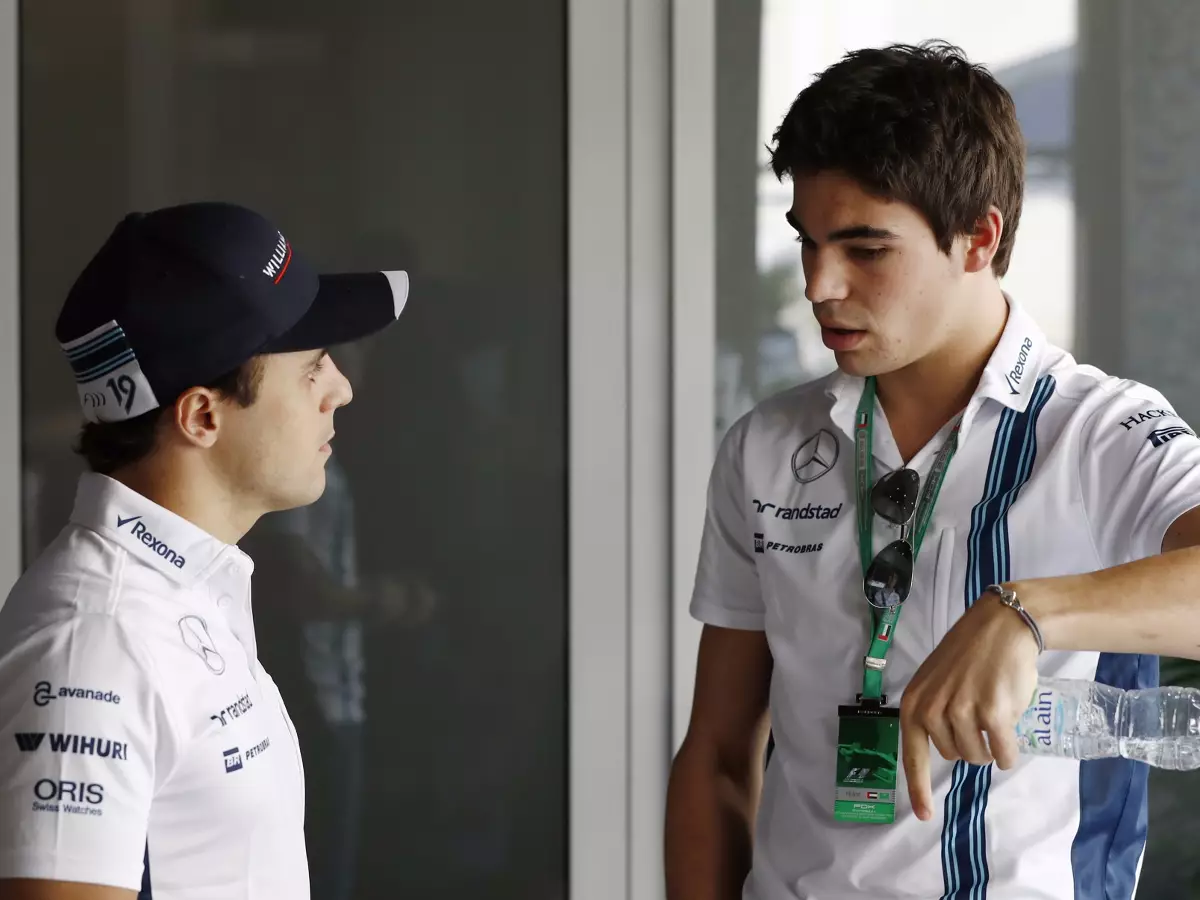 Foto zur News: Lance Stroll gibt zu: Halbe Sekunde langsamer als Massa