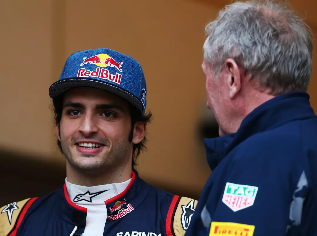 Carlos Sainz, Helmut Marko Foto zur News: Red Bull stellt klar: "Investment" Carlos Sainz darf nicht gehen