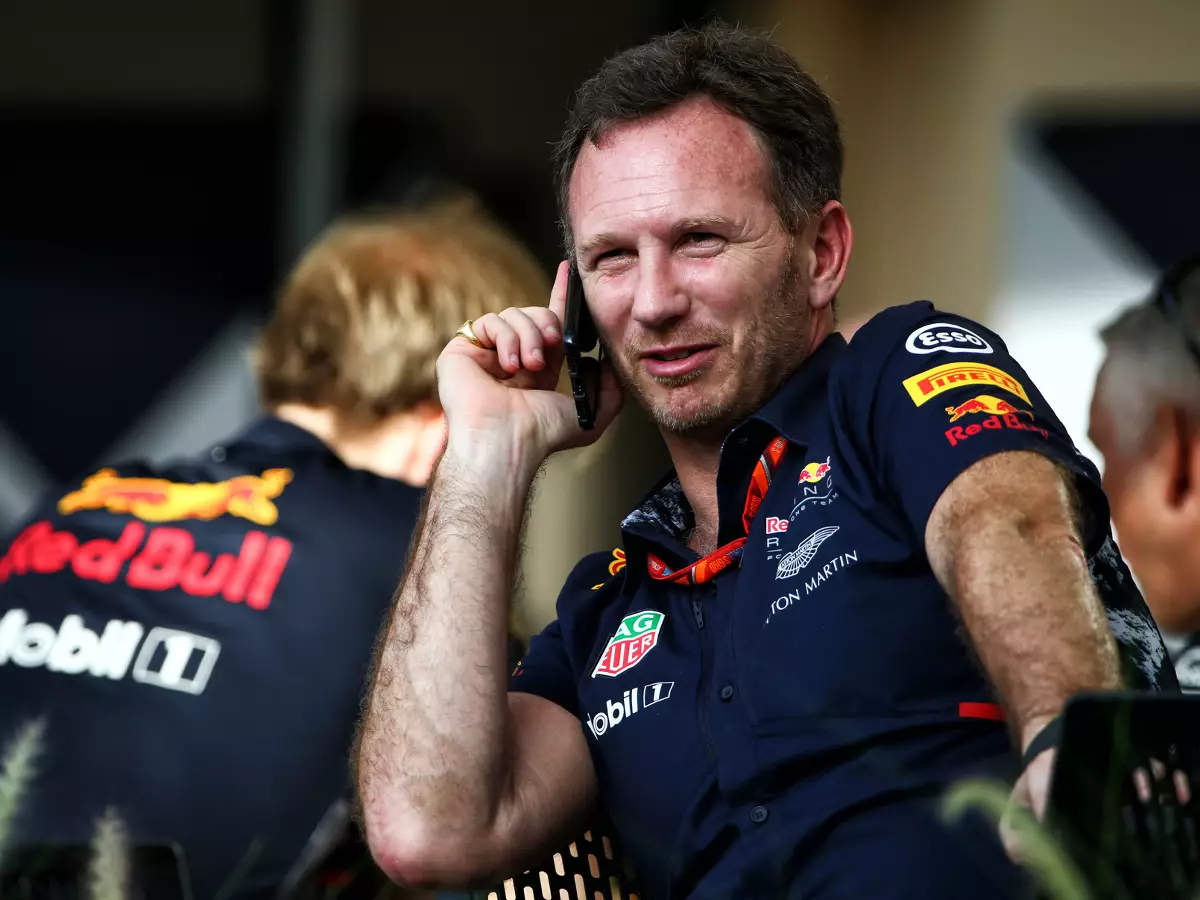 Foto zur News: Christian Horner: Teile vom Renault-Motor im Handgepäck!