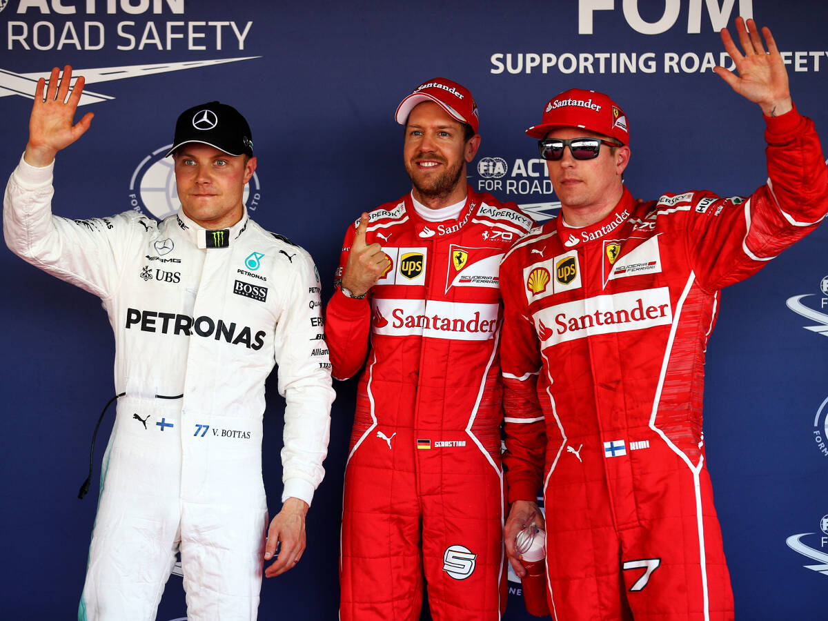 Foto zur News: Formel 1 Sotschi 2017: Vettel auf Pole, Mercedes ohne Chance