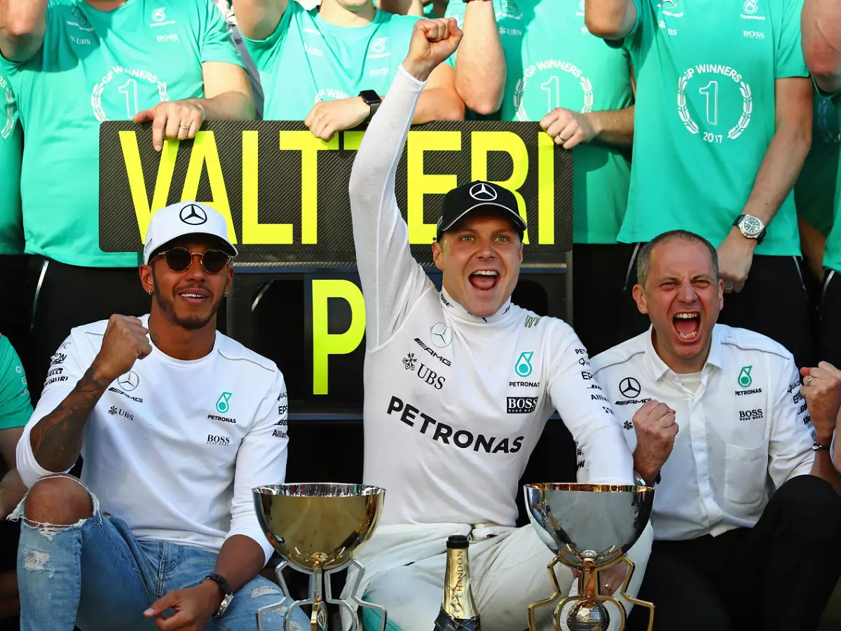 Valtteri Bottas Foto zur News: Von wegen Wut und Häme: Wie Bottas seine Kritiker strafte