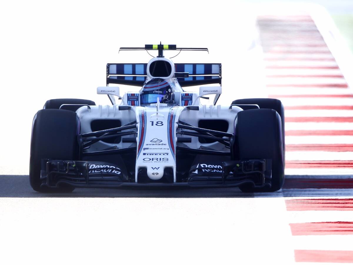 Foto zur News: Lance Stroll: Formel-1-Reifen mit keiner Rennserie vergleichbar