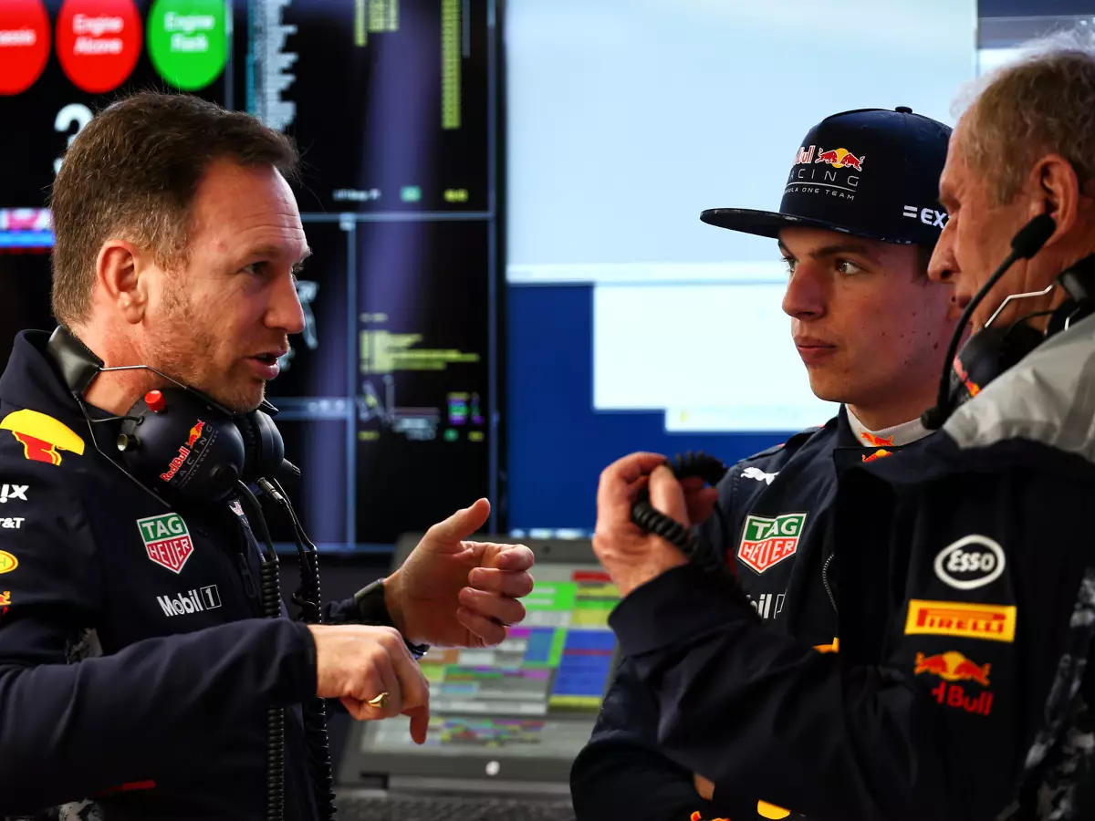 Foto zur News: Christian Horner: Kein Frust bei Max Verstappen