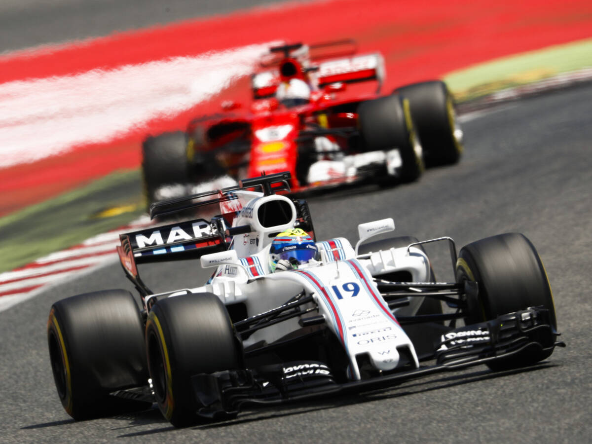 Foto zur News: Schon wieder Massa! Doch Vettel nimmt Schuld auf sich