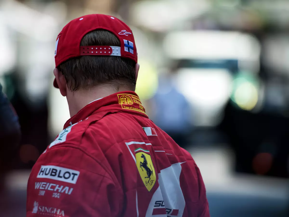 Kimi Räikkönen Foto zur News: Kimi Räikkönen stellt klar: Kein Nummer-2-Status bei Ferrari