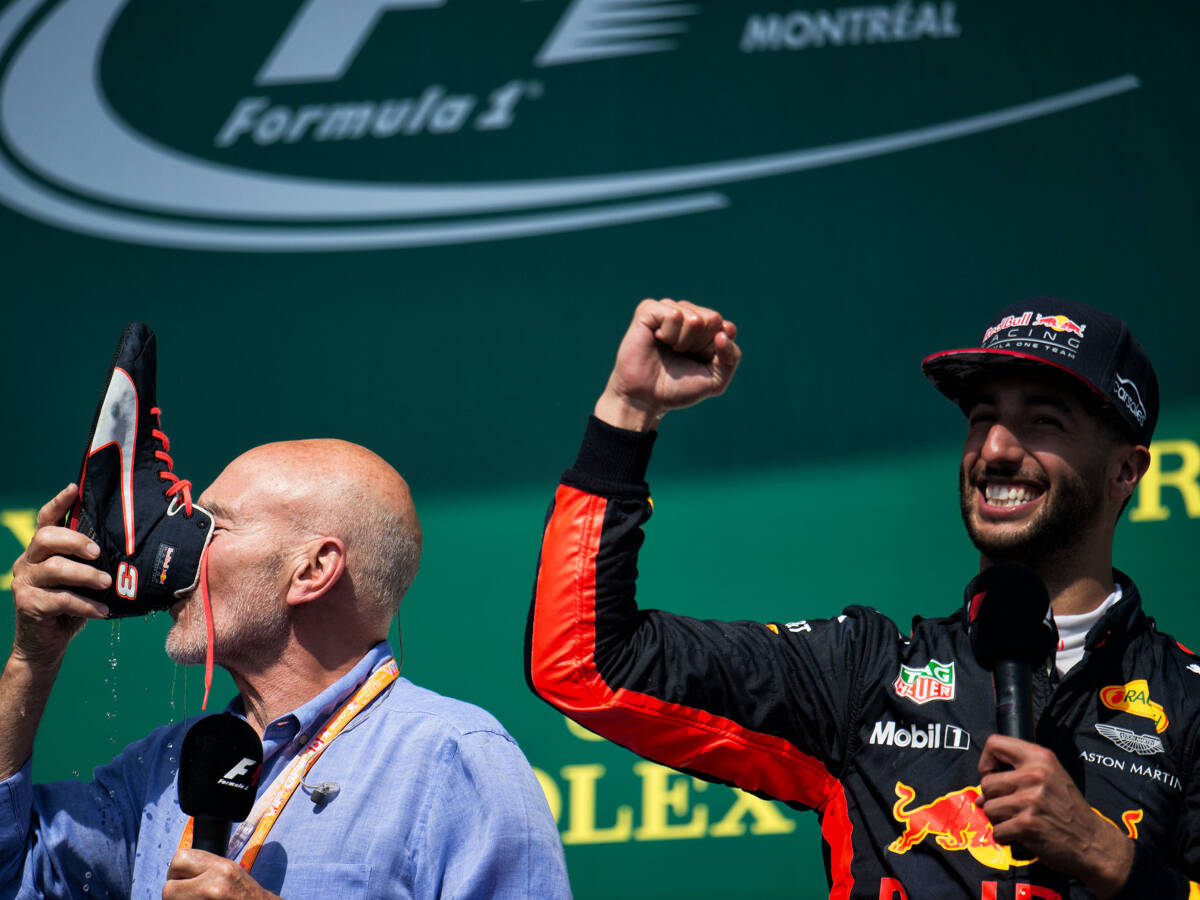 Foto zur News: Marihuana: Warum plötzlich alle wie Daniel Ricciardo lachen