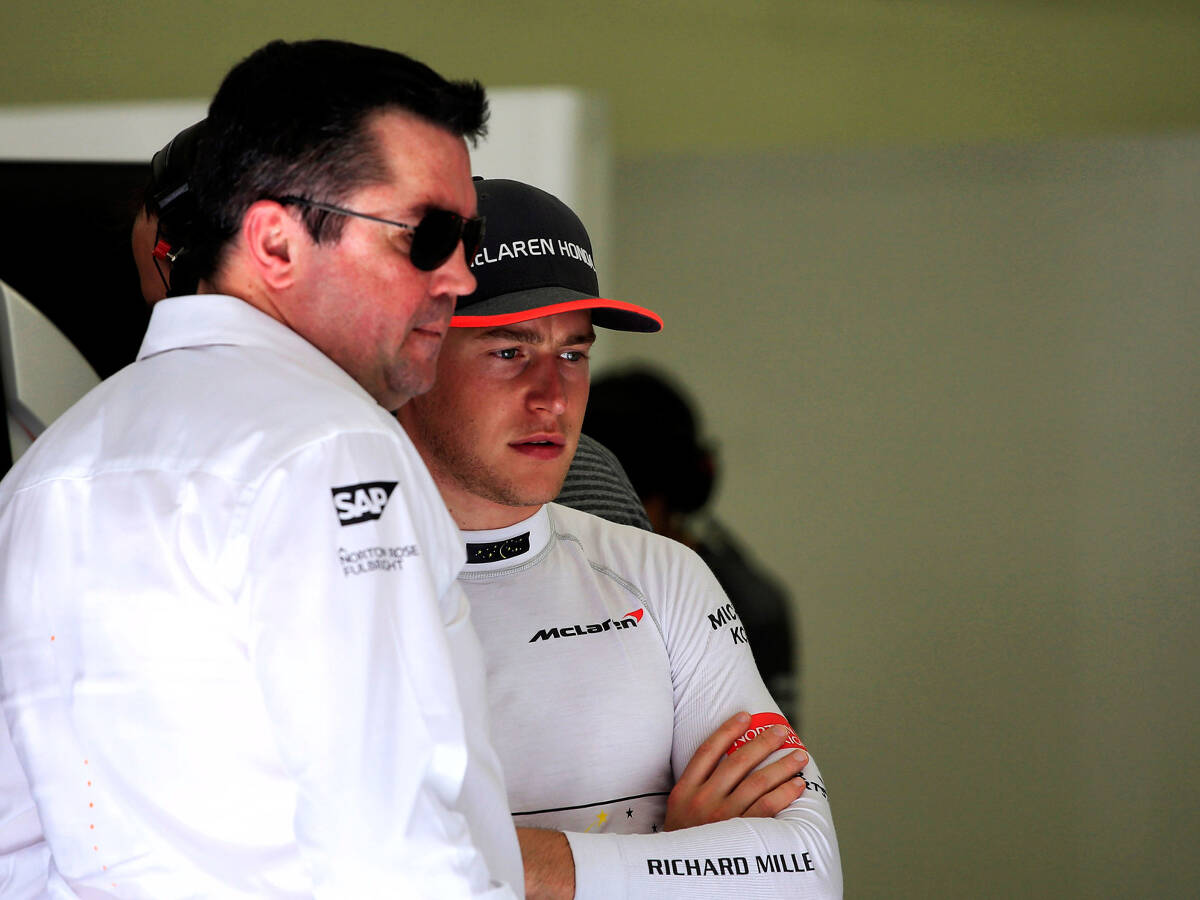 Foto zur News: Der Spion, der mich briefte: McLaren-Beobachter bei Reifentest