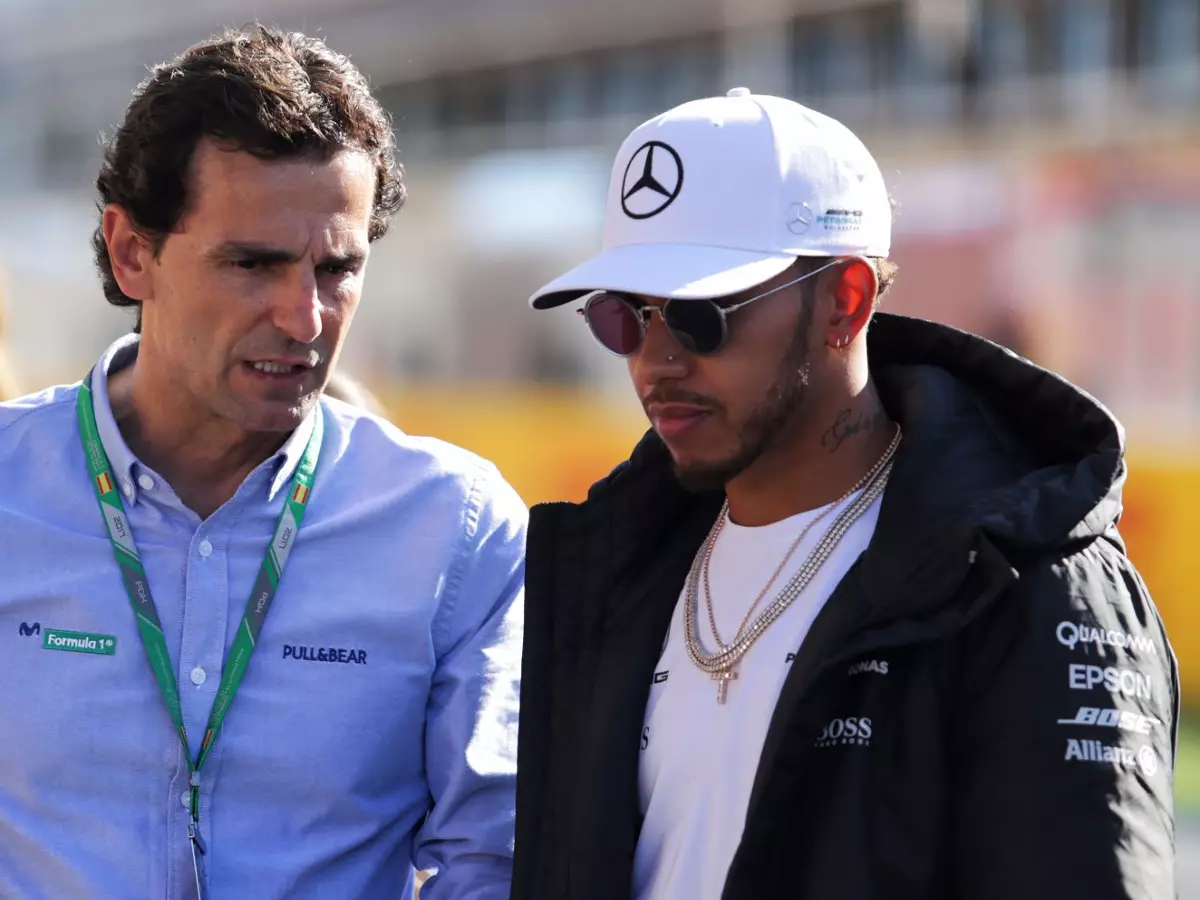 Pedro de la Rosa, Lewis Hamilton Foto zur News: De la Rosa: Dass Hamilton so gut ist, konnte ich sehen