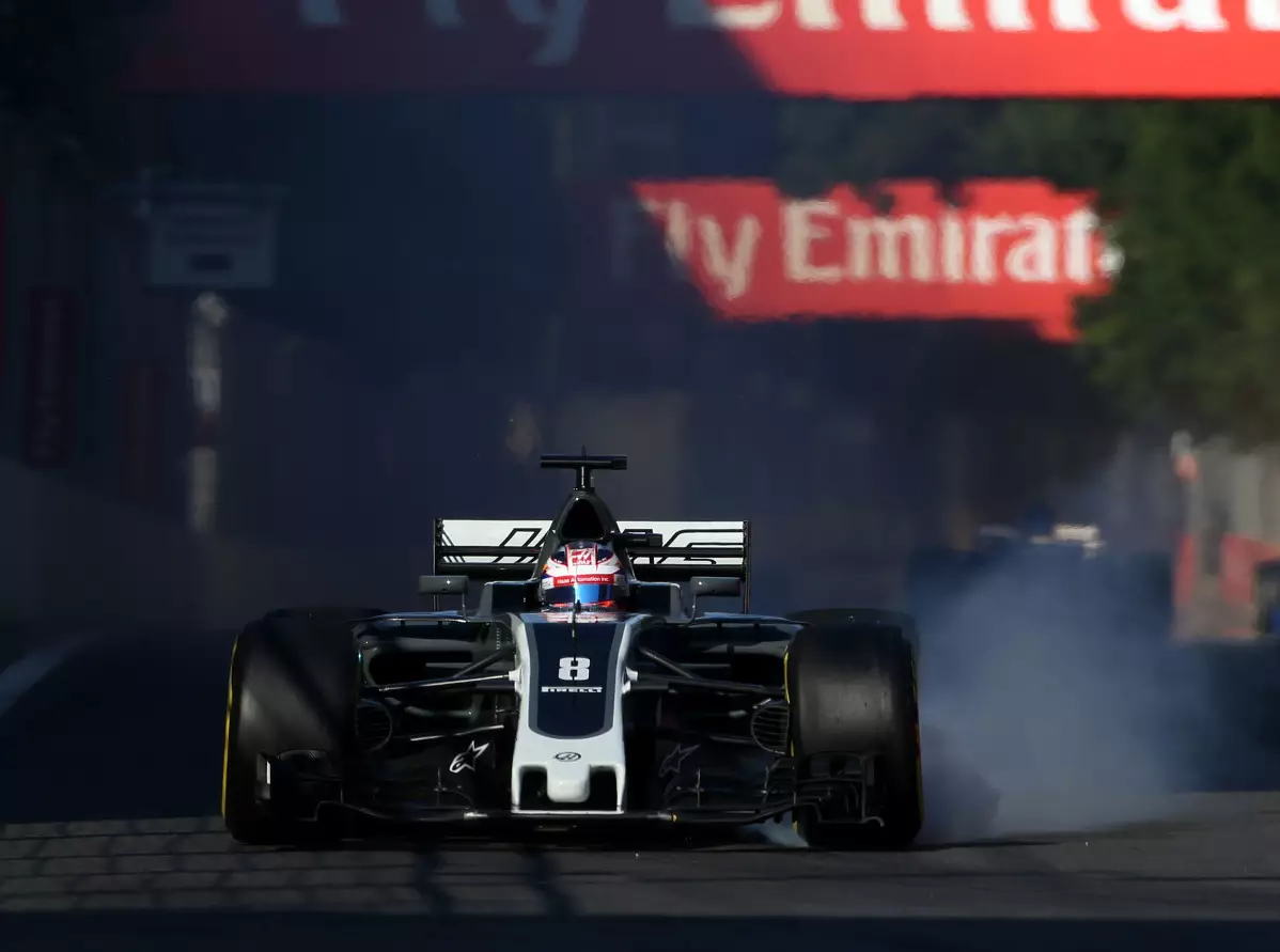 Foto zur News: Bremsopfer Grosjean: "No post-race comments were made"