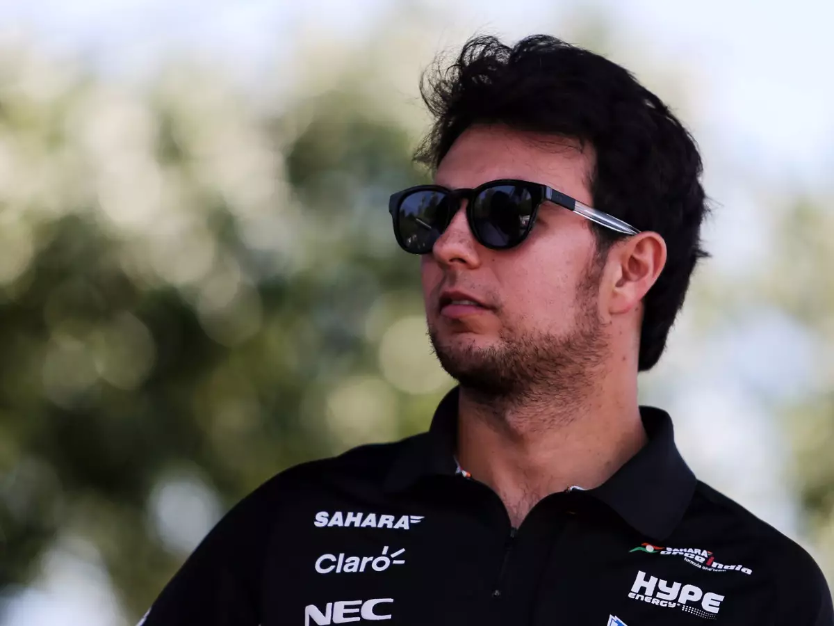 Foto zur News: Sergio Perez: Ich fahre 2017 wirklich gut