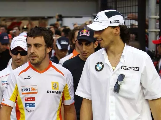 Foto zur News: Fernando Alonso: Robert Kubica war mein stärkster Gegner