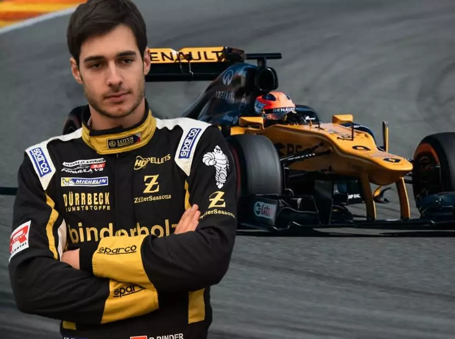 Rene Binder Foto zur News: Bekanntgabe beim "Heimspiel": Formel-1-Test für Rene Binder!