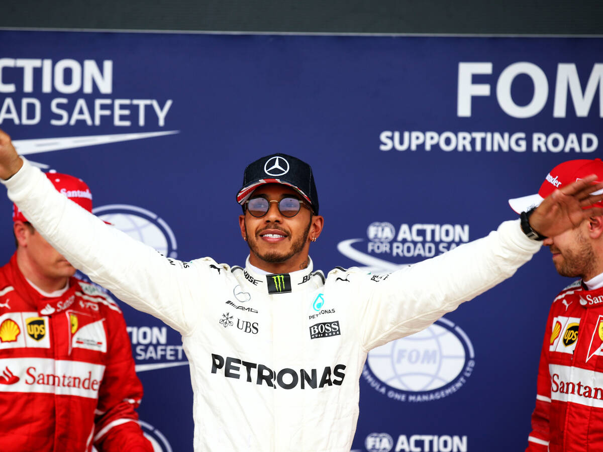 Foto zur News: Formel 1 Silverstone 2017: Hamilton deklassiert die Ferraris
