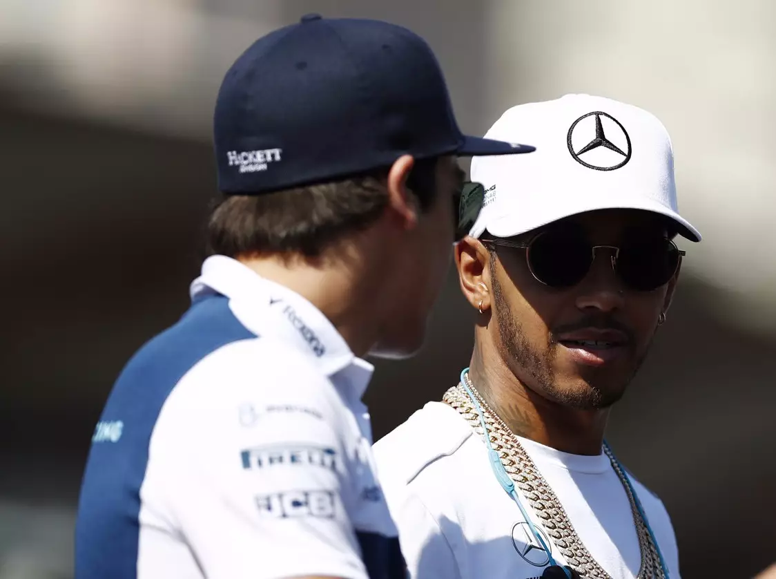 Foto zur News: Mit Lance Stroll: Lewis Hamilton hat einen Freund!