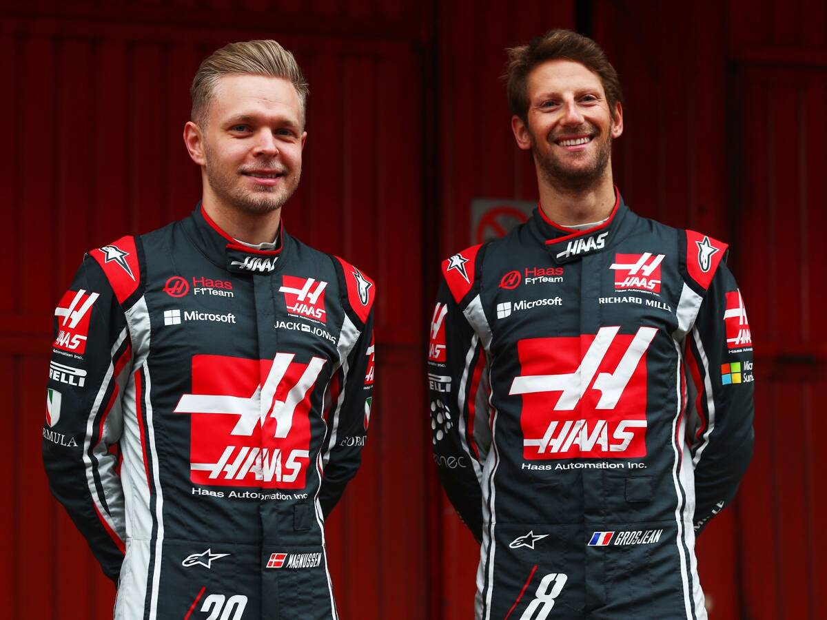 Foto zur News: Haas legt sich fest: Auch 2018 mit Magnussen und Grosjean