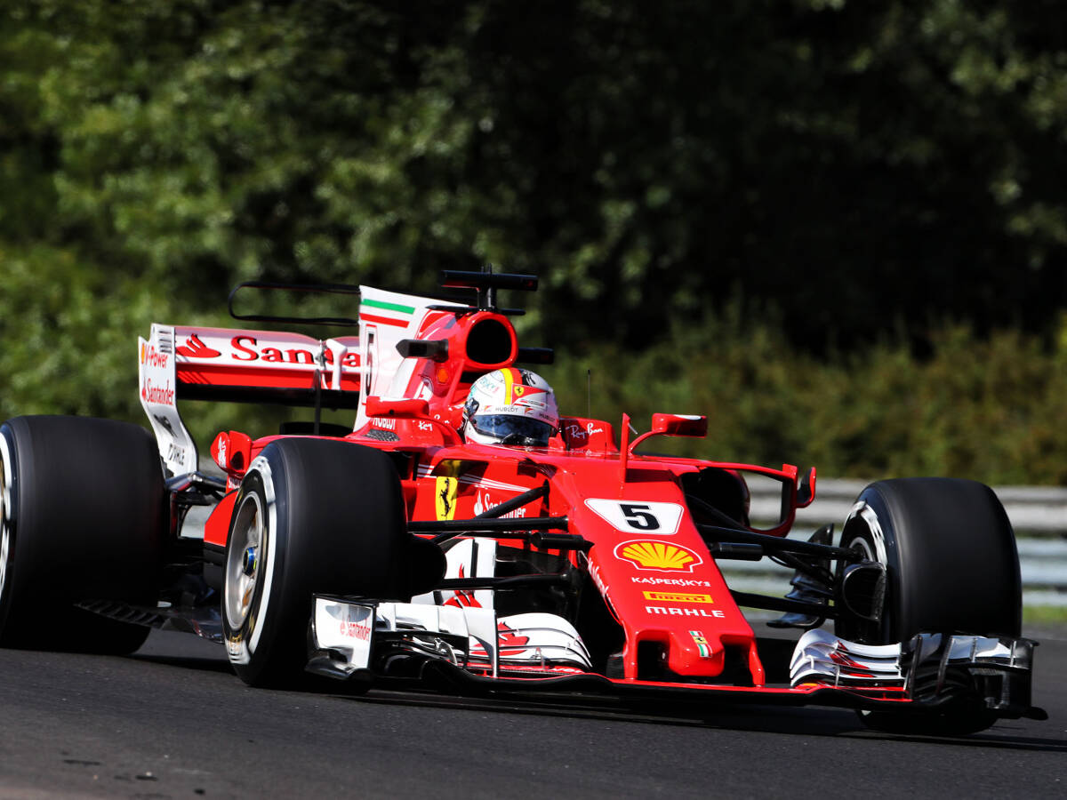 Foto zur News: Formel 1 Ungarn 2017: Vettel dominiert Abschlusstraining