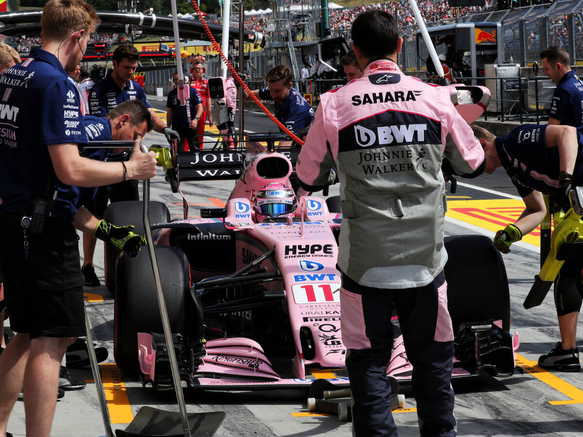 Foto zur News: Force India: Verpatzter Boxenstopp wegen Personalwechsel?