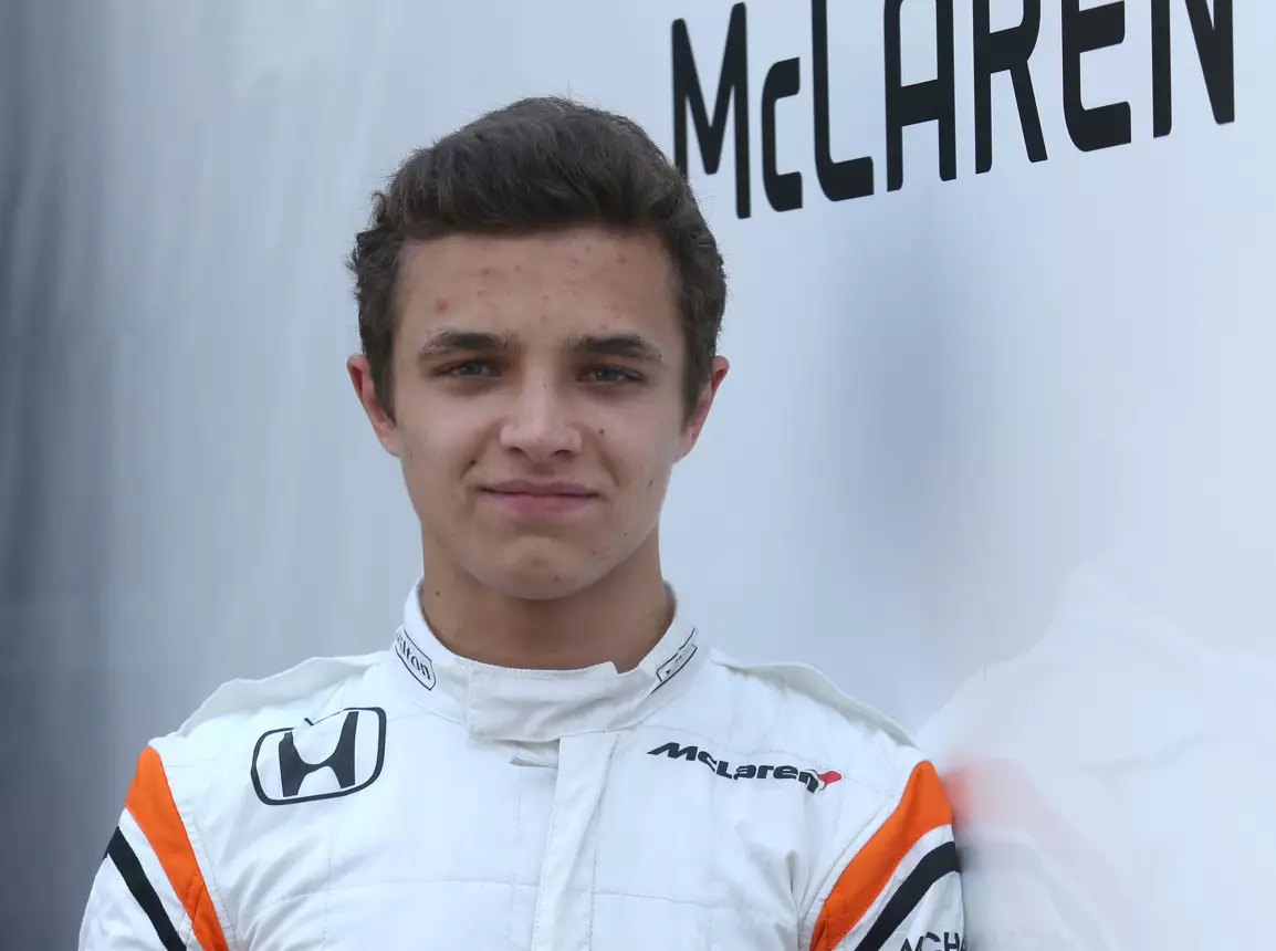 Foto zur News: McLaren-Talent Lando Norris: Deutscher ist der größte Gegner