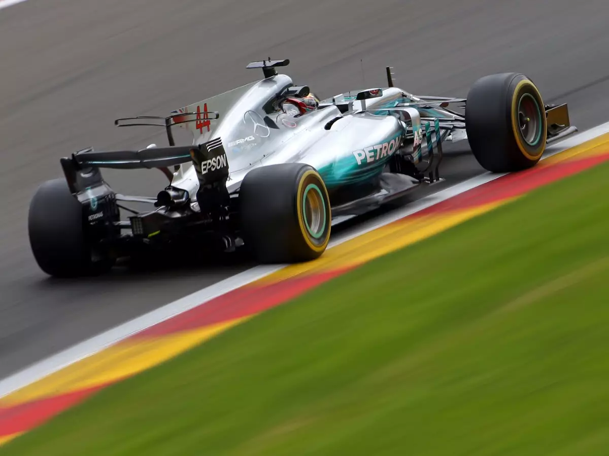 Foto zur News: "Stärkster Freitag der Saison": Lewis Hamilton in Spa vorne