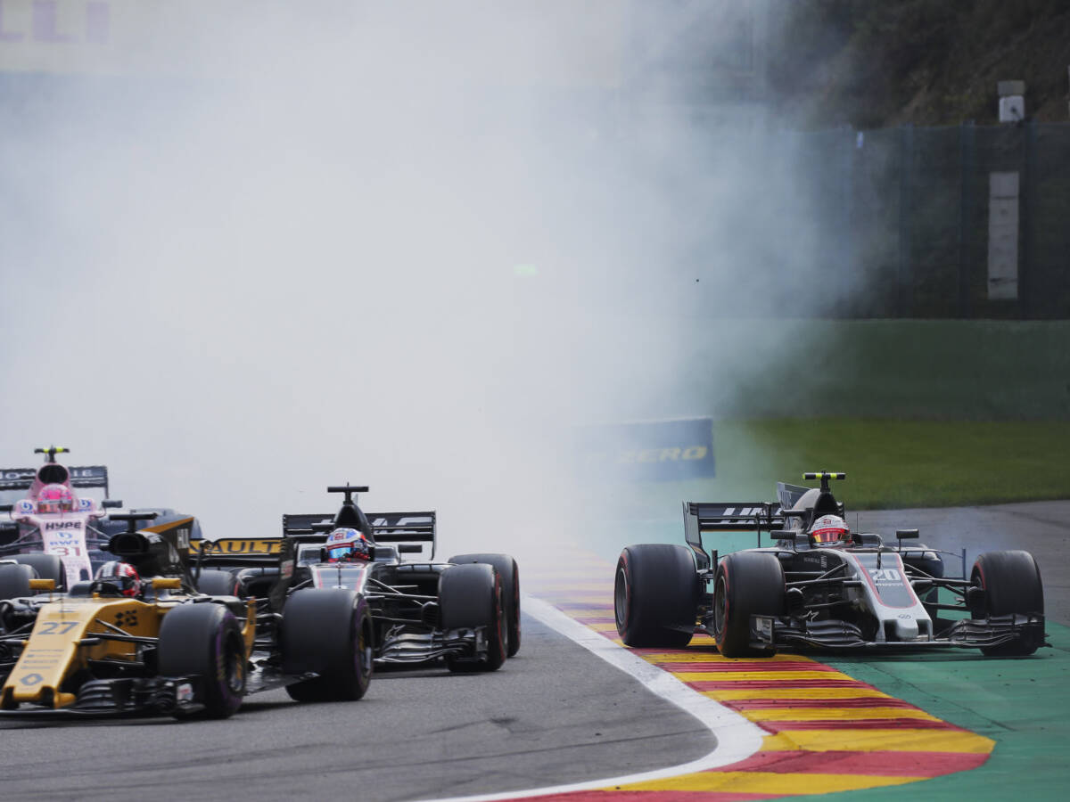 Foto zur News: Haas: Magnussen-Verbremser trübt starke Grosjean-Fahrt