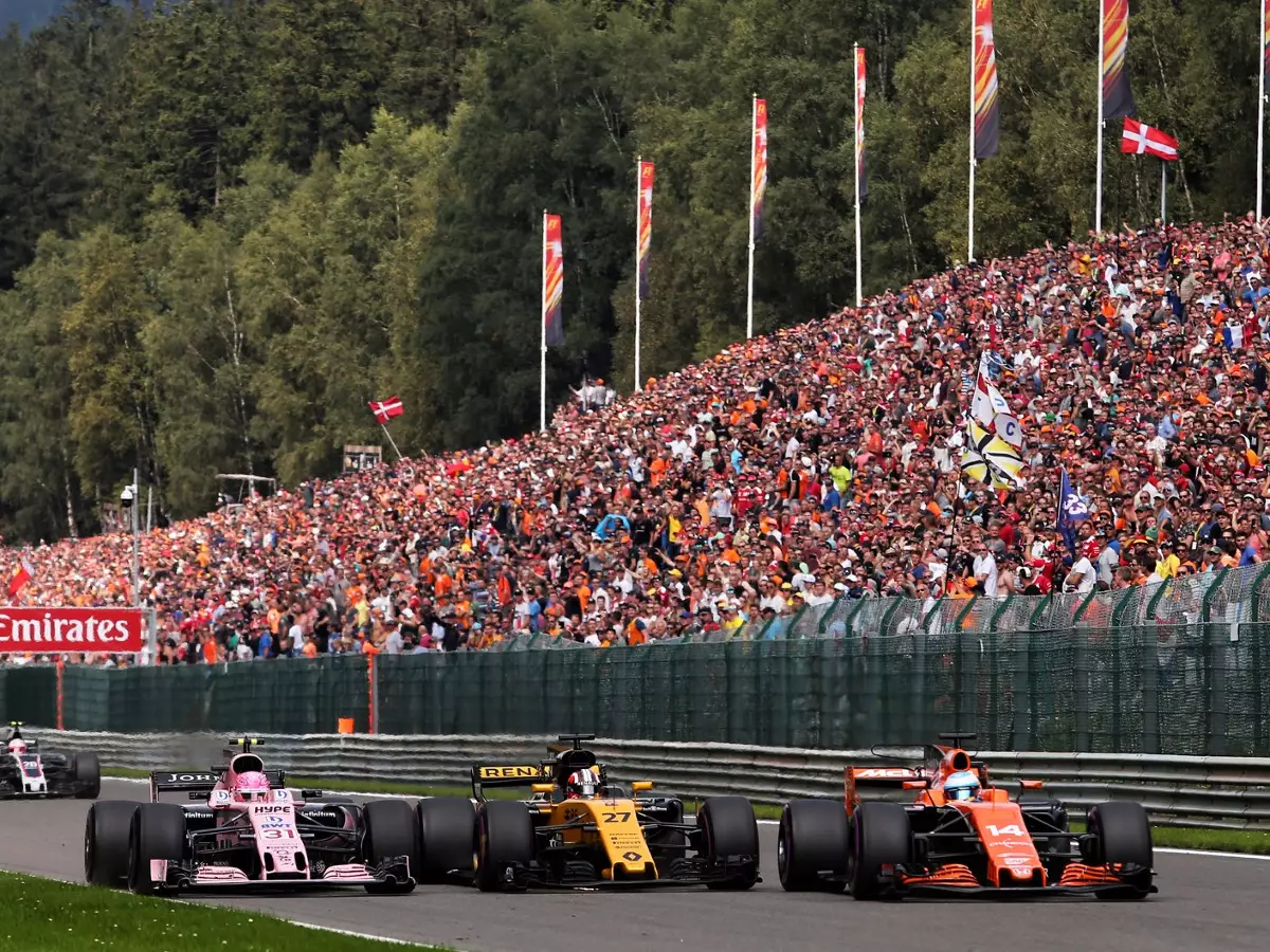 Foto zur News: "Voll im Soll": Platz sechs in Spa für kämpferischen Hülkenberg