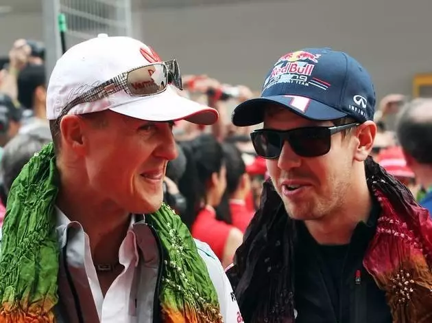 Foto zur News: Vettel: Darf keine Kopie von Michael Schumacher sein