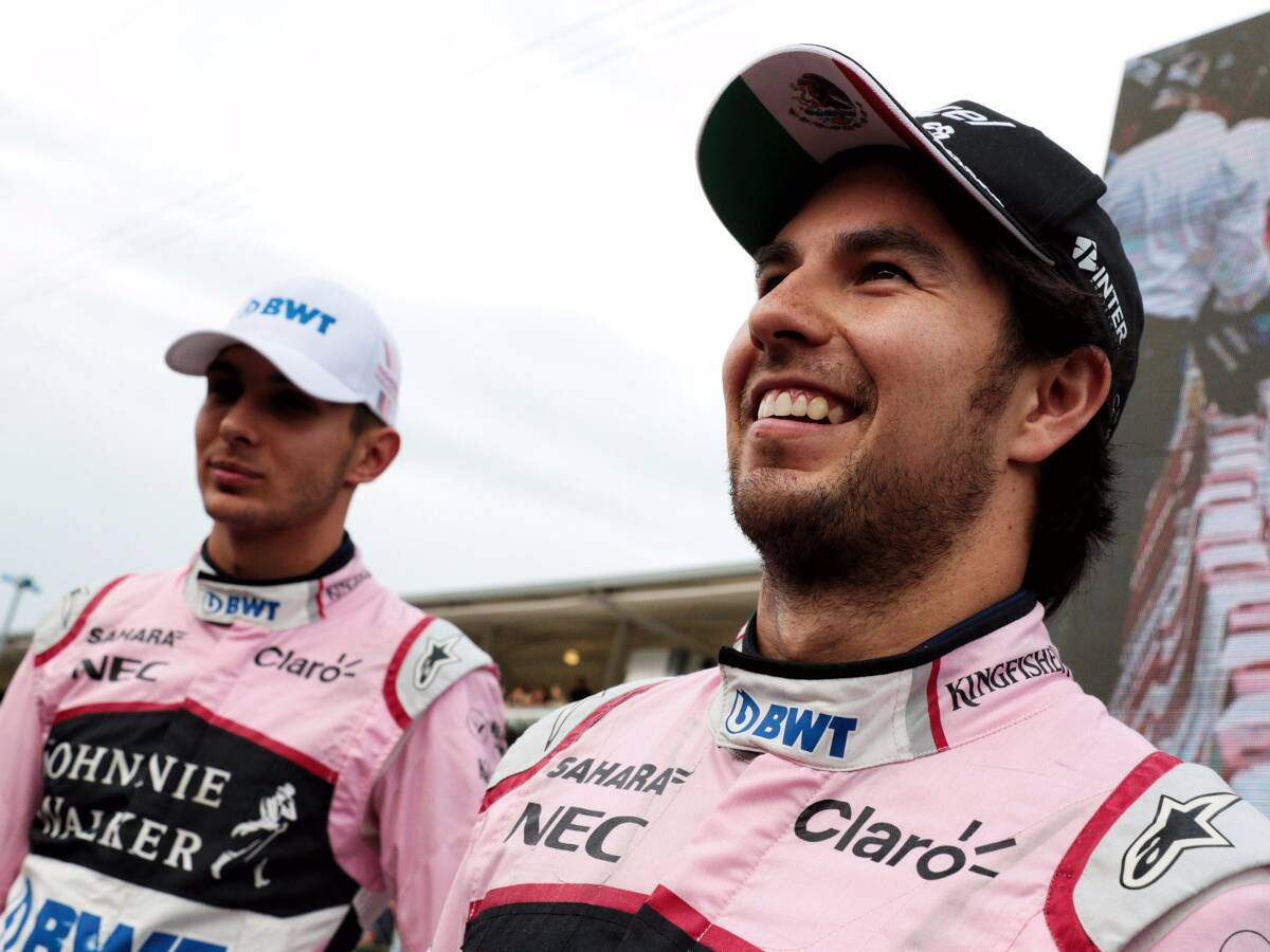 Foto zur News: Trotz Streit in Spa: Force India will beide Fahrer für 2018 halten