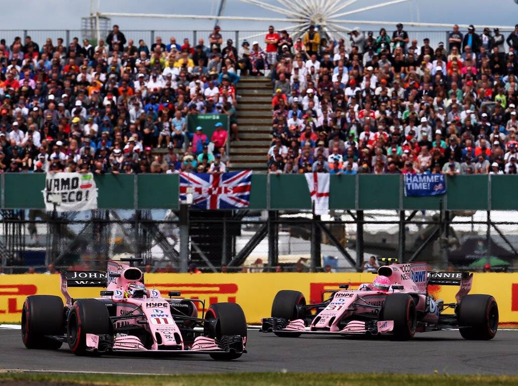Foto zur News: Force India will für Verbleib von Perez und Ocon "alles tun"