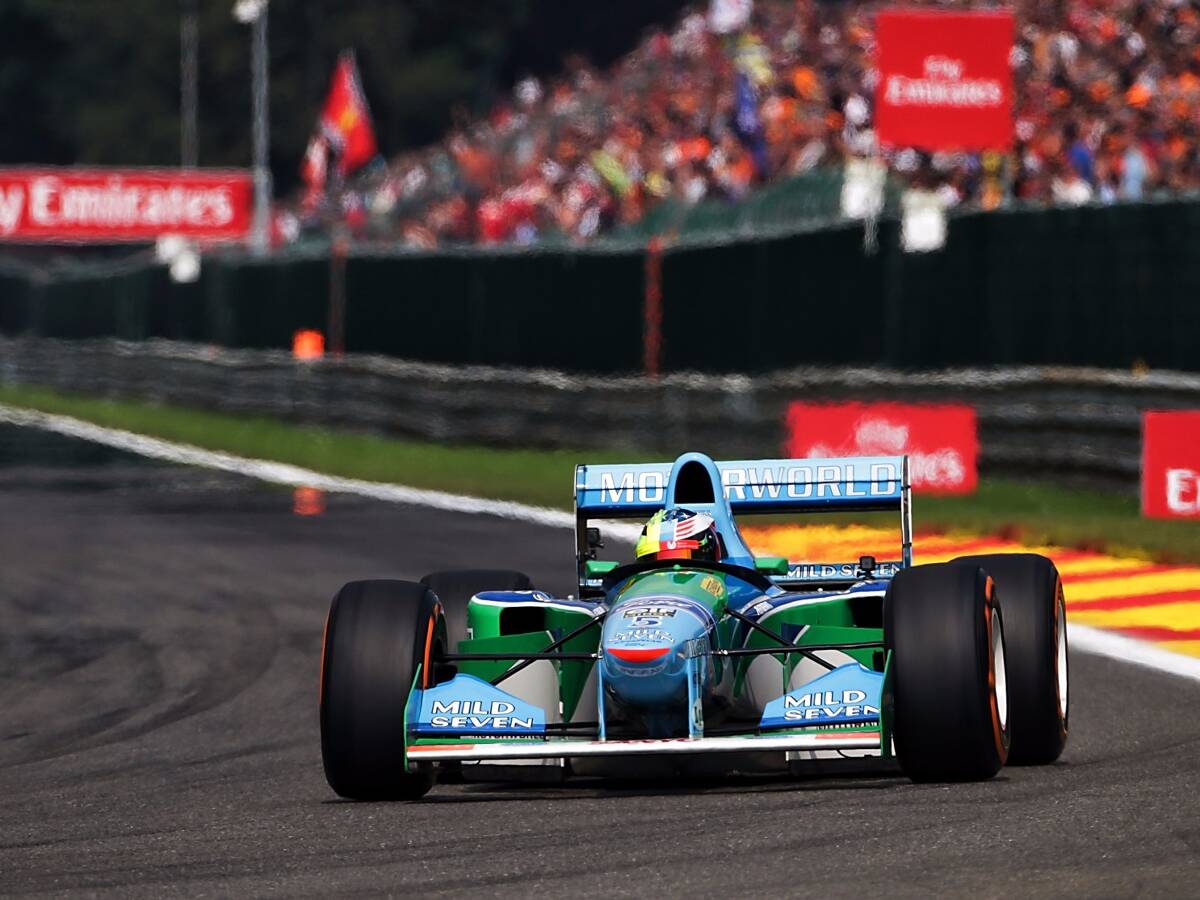 Foto zur News: Onboard-Video: Mick Schumacher im Benetton seines Vaters