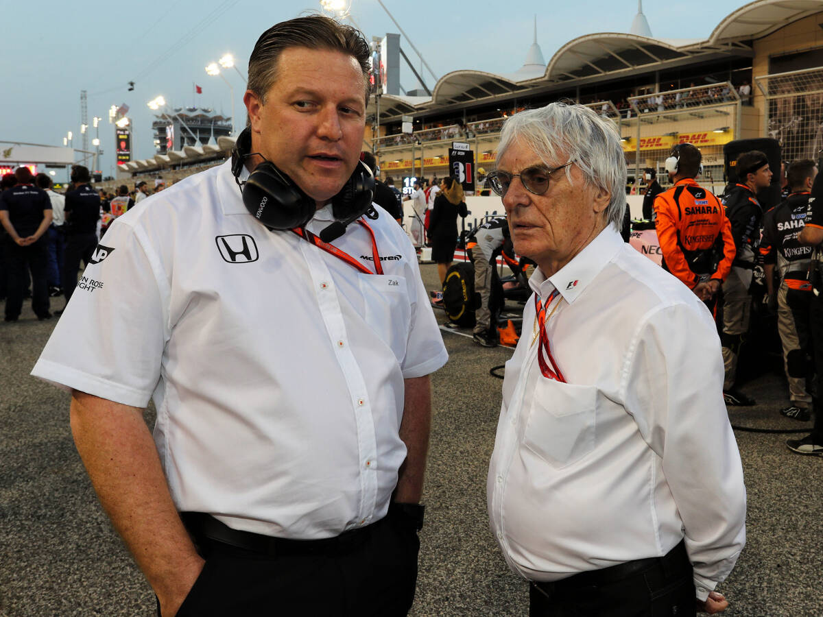 Foto zur News: Bernie Ecclestone: McLaren wird mit Renault nicht glücklicher