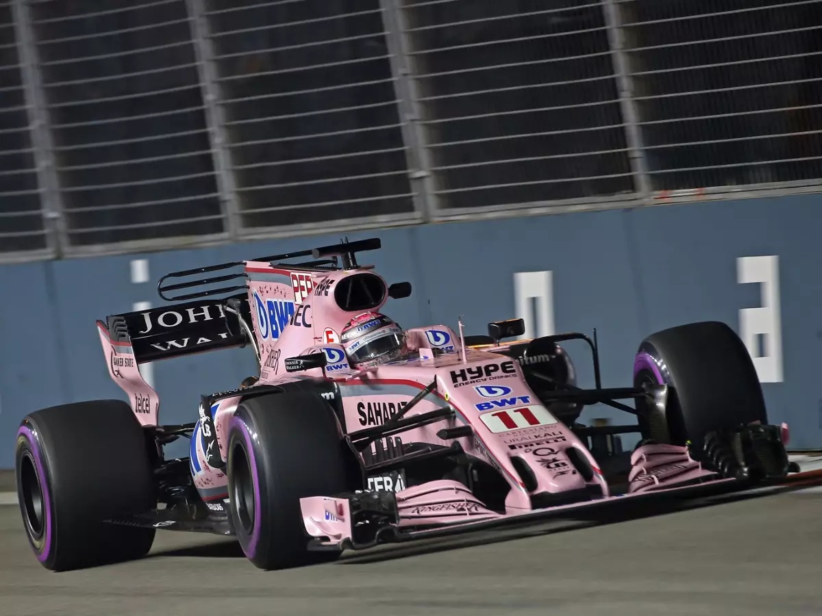 Foto zur News: Force India in Q2 raus: Strecke hat sich weg entwickelt