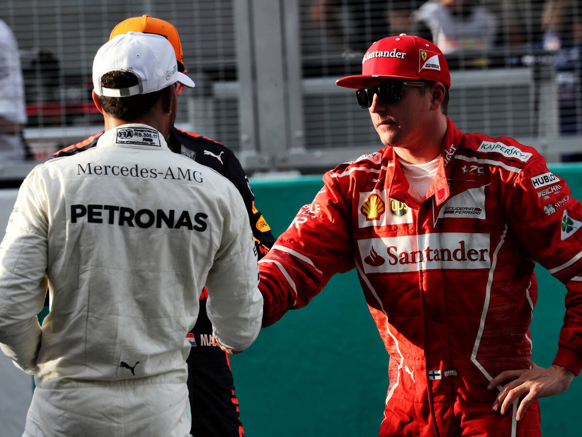 Foto zur News: Kimi Räikkönen: Pole-Position in letzter Kurve verloren