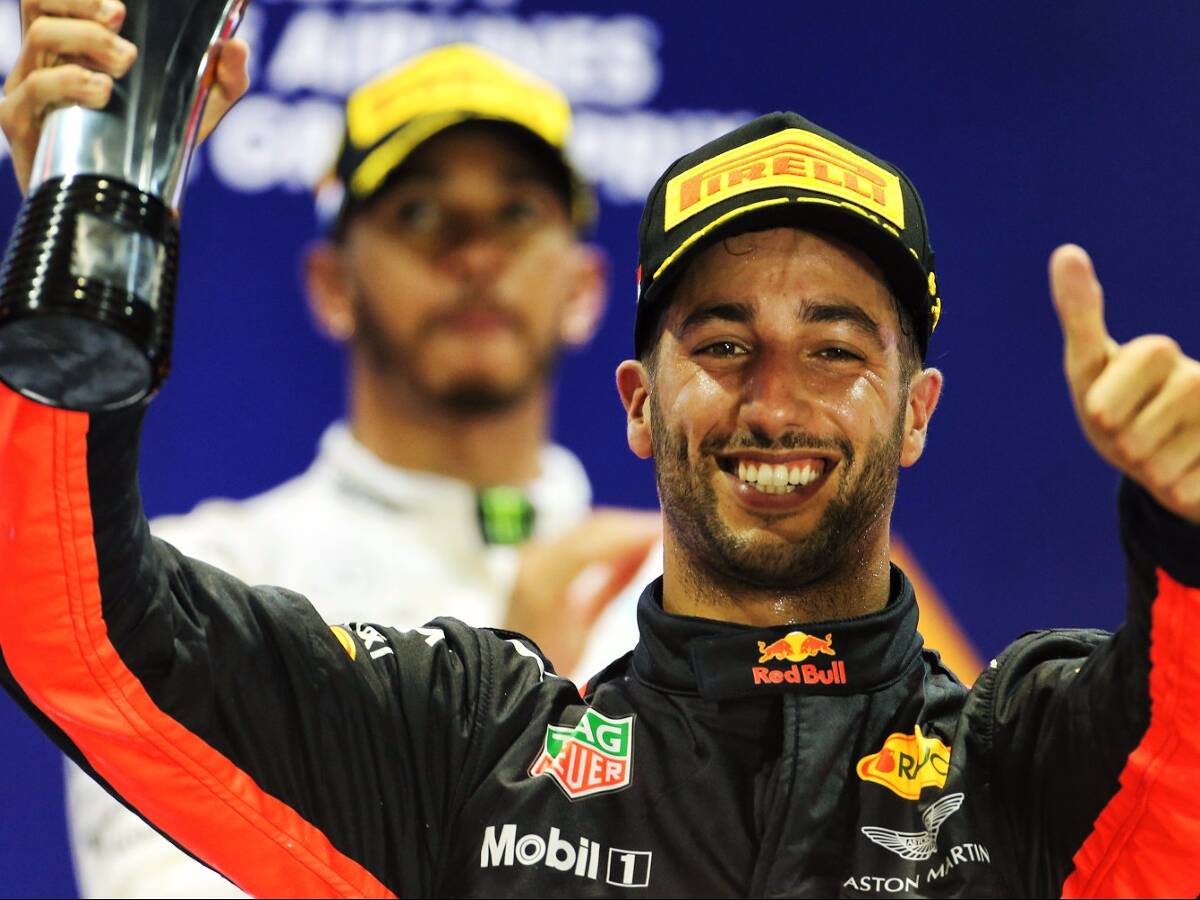 Foto zur News: Ricciardo wittert Siegchance: Hamilton muss an Vettel denken