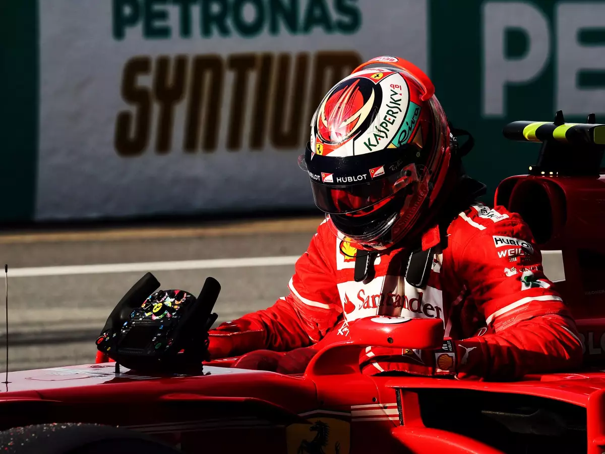 Foto zur News: Debakel für Ferrari: Kimi Räikkönen verpasst Start in Malaysia