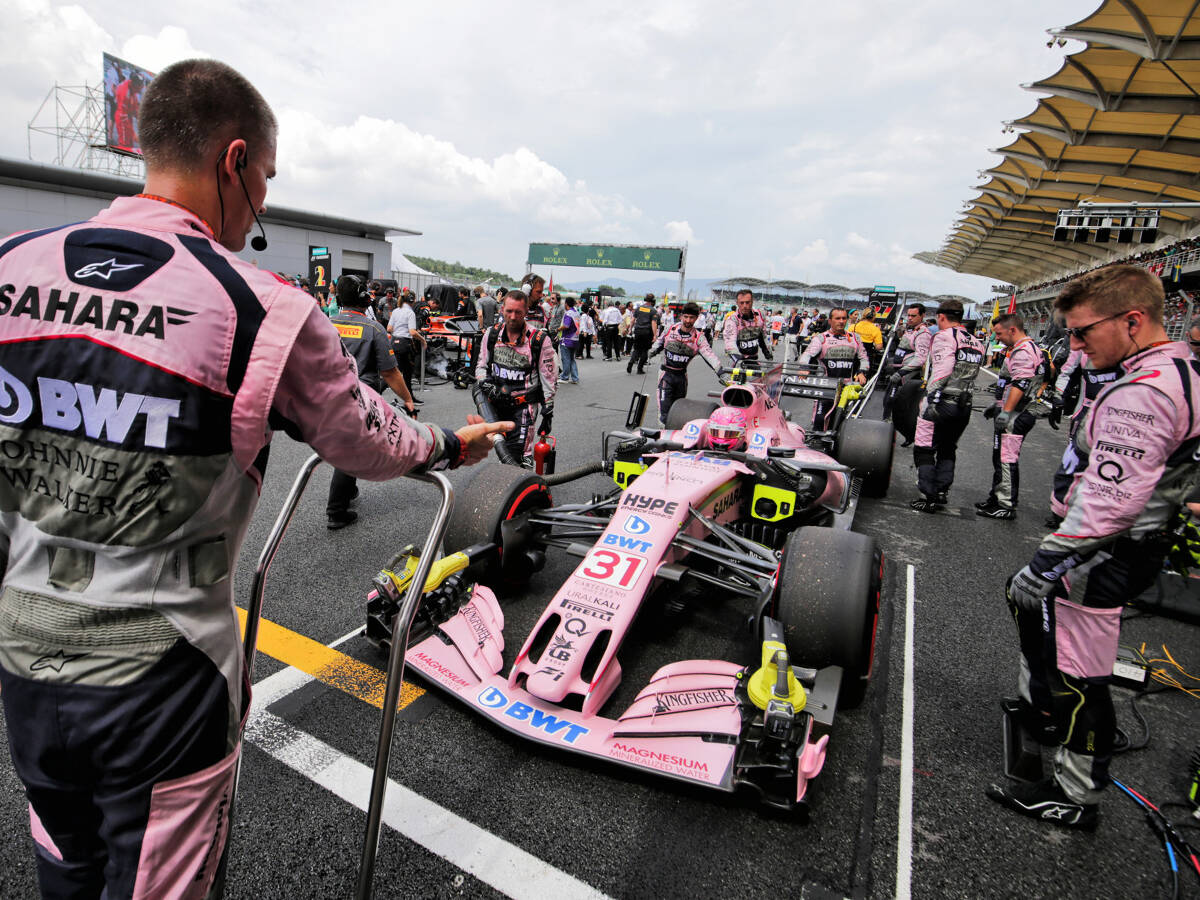 Foto zur News: Force India beschwert sich: Gegner haben Regeln gebrochen!