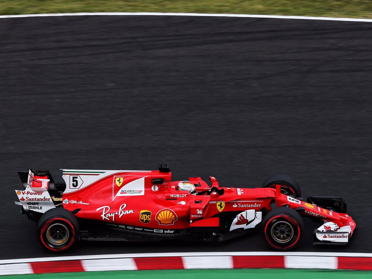 Foto zur News: Sebastian Vettel: Verhilft das Wetter Ferrari zum Sieg?