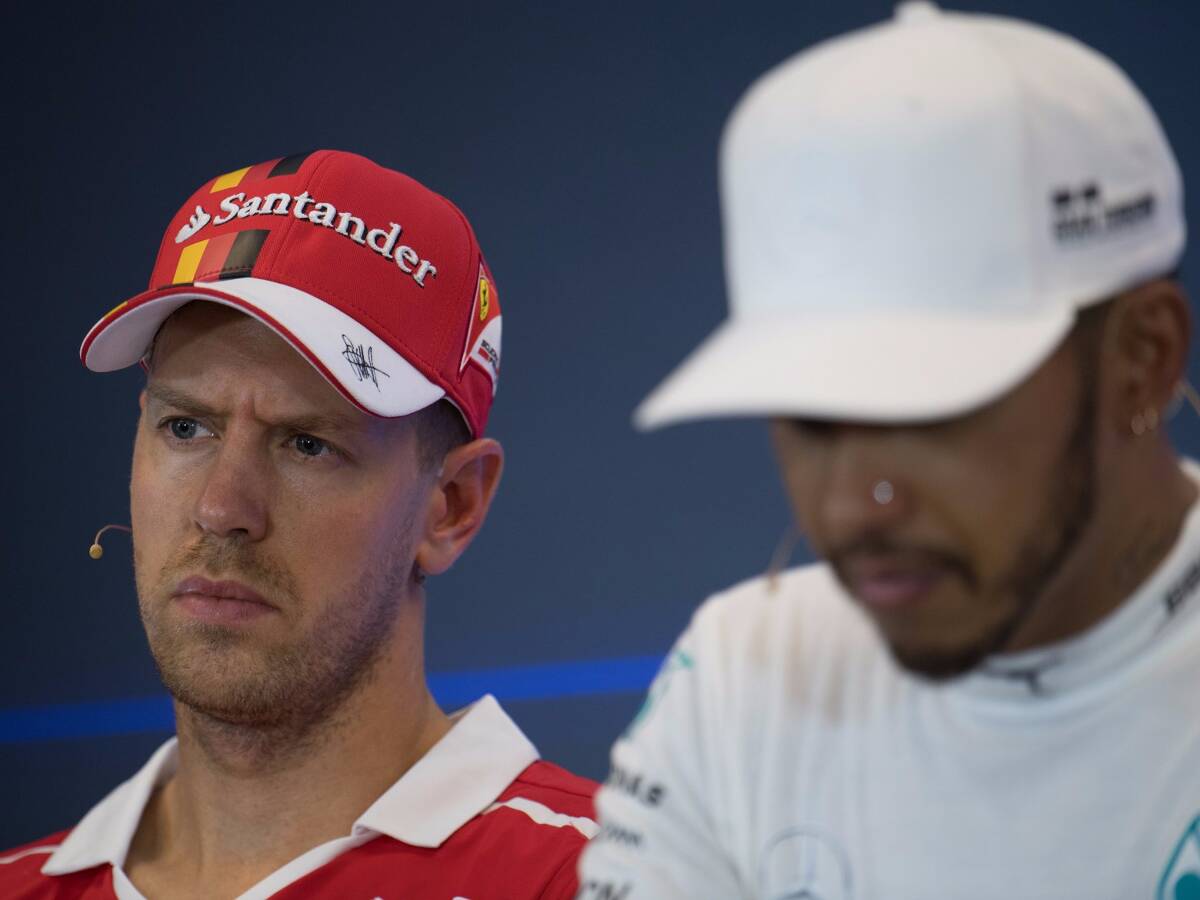 Foto zur News: Sebastian Vettel: Kein Kommentar über Hamiltons Schwächen