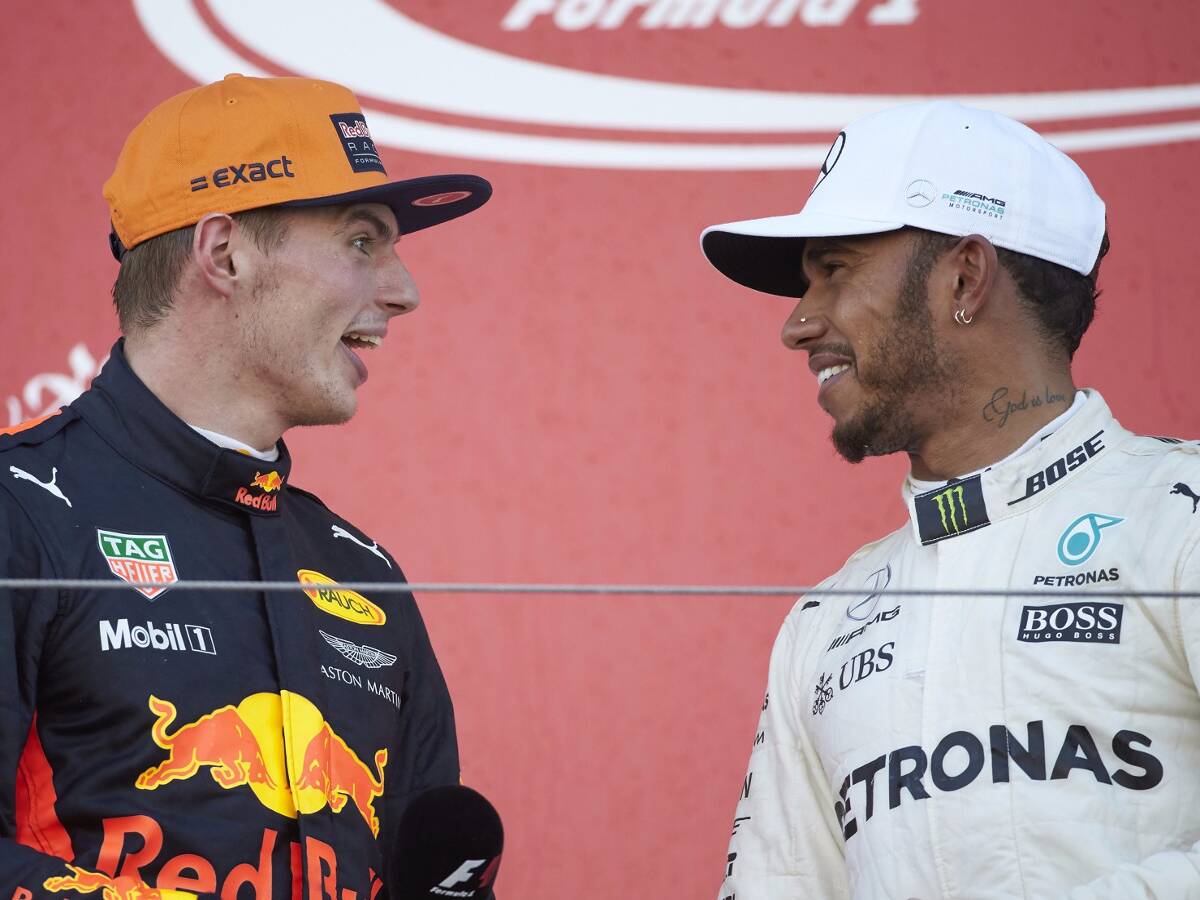 Foto zur News: Lewis Hamilton: Max Verstappen ein potenzieller Weltmeister