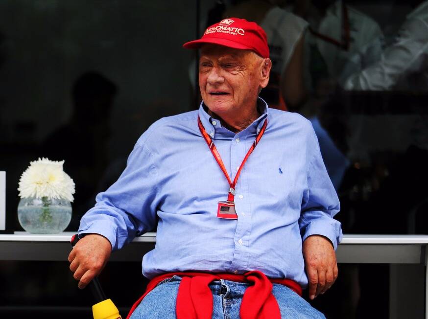 Foto zur News: Niki Lauda: Darum kann ich mit meiner Entstellung gut leben